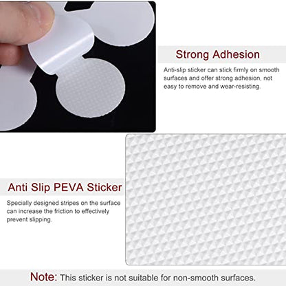 HARFINGTON 1 Set(20pcs) Non Slip Bathtub Stickers Bath Shower Floor 3.15" 3.94" Anti-Slip Sticker Tape Snowflake Style Decals for Bathroom Kitchen Bathtub Treads Stairs, White - color: White