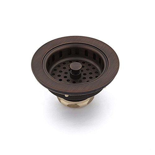 Signature Hardware 212170 4-1/2" Basket Strainer with Tailpiece - color: Polished Nickel