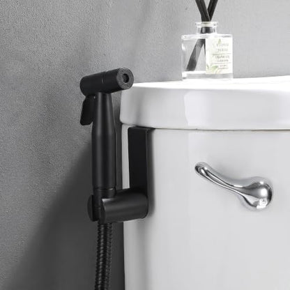 Premium Handheld Bidet Spray for Toilet | Adjustable Water Pressure | Leak-Proof Stainless Steel Toilet Bedit Sprayer | Muslim Shower | Cloth Diaper Washer Extra 1 Bidet Sprayer (Black) - color: Matte Black, style: 2 Bidet Sprayer