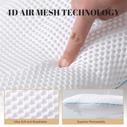 Non Slip Bath Pillow, Luxury Spa Bathtub Head & Neck Rest Support, Permeable Quick Drying Air Mesh Tub Pillow with 4 Large Suction Cups, Fits Any Tubs, Soft and Relaxing (White) - color: White