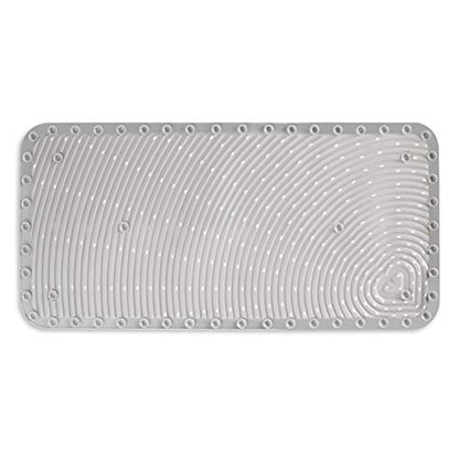 Munchkin Soft Spot Baby Bath Mat for Tub, Cushioned Bathtub Mat for Toddlers and Kids, 36"x17", Grey - style: Bath Mat
