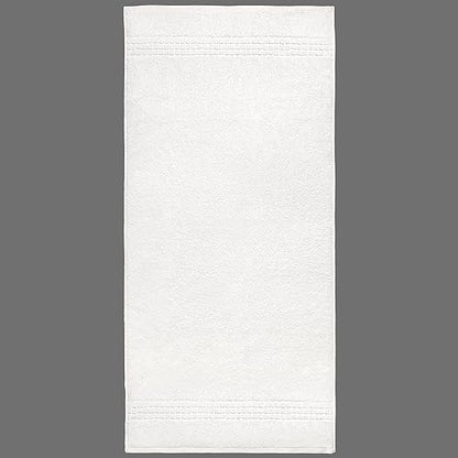 Terry Bath Towel Set 28" x 56" - 100% Ring-Spun Cotton - Durable Hotel Quality - Soft and Absorbent (4 Towels, White) - size: 4 Bath Towels Set