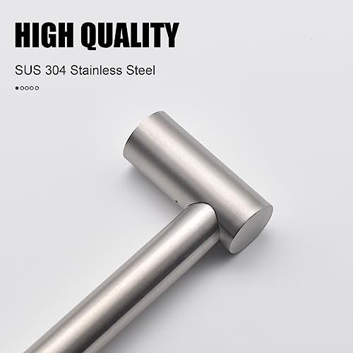 Towel Bar - Adjustable 304 Stainless Steel Towel Holder for Bathroom | Sturdy and Rustproof Wall Mounted Towel Rack for Bathroom Accessories(11.8inch-22.6inch) , Silver - color: Silver