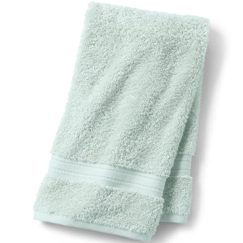 Lands' End Supima Cotton 6 Piece Bath Towel Set Hand Towel, 1 Piece Beaux Blue - color: Beaux Blue, size: Hand Towel, 1 Piece