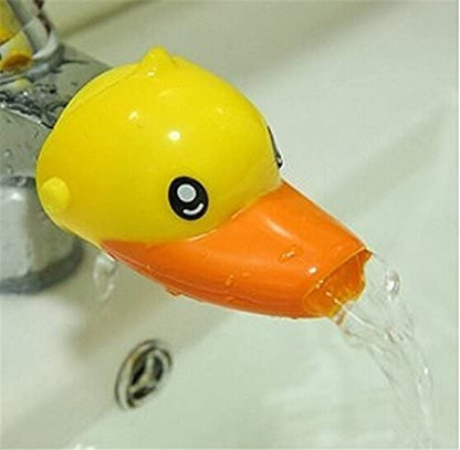 Kids Faucet Handle Extender Sink Extender for Toddler, Baby, Children Safe and Fun Hand-Washing Solution,Cartoon Faucet Extender - Make Your Kids Love Hand Washing - Bathroom Accessory (Duck Style)