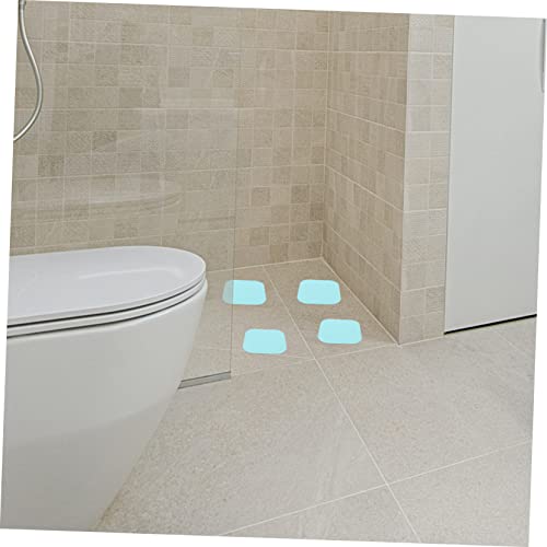 Luxshiny 36Pcs Non Slip Bathroom Adhesive Stickers Peva Safety Decals for Bathtub Shower Easy to Apply Removable for Any Floor Surface