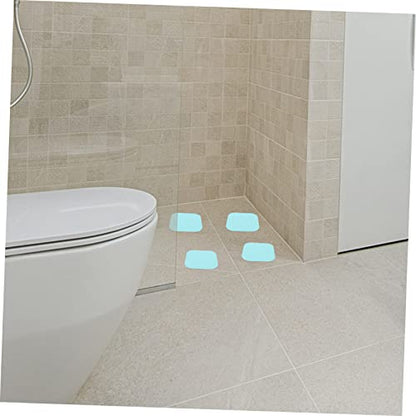Luxshiny 36Pcs Non Slip Bathroom Adhesive Stickers Peva Safety Decals for Bathtub Shower Easy to Apply Removable for Any Floor Surface