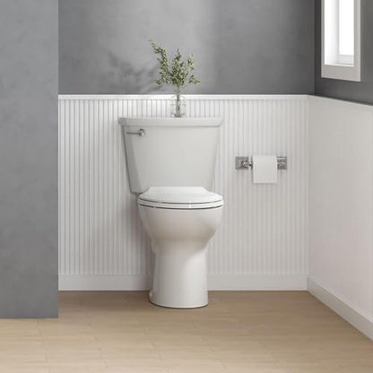 V-Shaped Toilet Seat, Soft Close, Quick Release for Easy Cleaning, Ideal for Bathroom and Home Use, Durable and Comfortable Design, Fits Standard Toilets