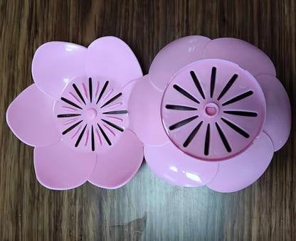 Soap Dish Soap Holder for Showerl Self Draining Bar for Shower Bathroom Bathtub Kitchen，Purple+Purple - color: Purple+purple