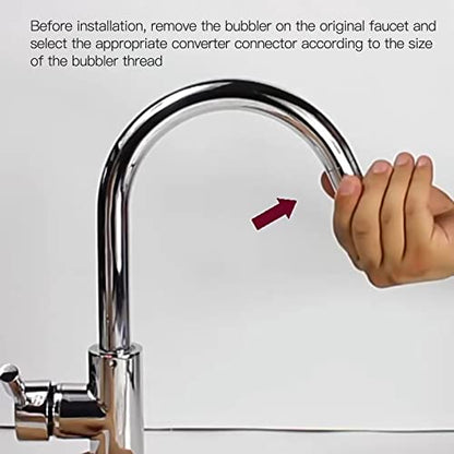 7pcs Faucet Adapter Kit With Male Junior Adapter Female 3/4”-27T