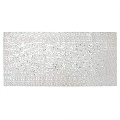 Popular Bath Bubbles-N-Circles Tub Mat, 20x40, Clear