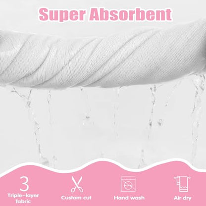 2-Pack Microfiber Bath Towels (27x54 Inches) - Ultra Soft & Quick Dry, 3X Absorbency, Lightweight for Gym, Yoga, Travel & Spa - Perfect for Home, Fitness & Post-Workou
