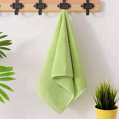 Lchkrep Bathroom Hand Towels (14x30 inch), Home Soft Cotton Super Soft Highly Absorbent Hand Towels for Bath, Hand, Face, Gym and Spa (Green-2PACK) - color: Green-2pack