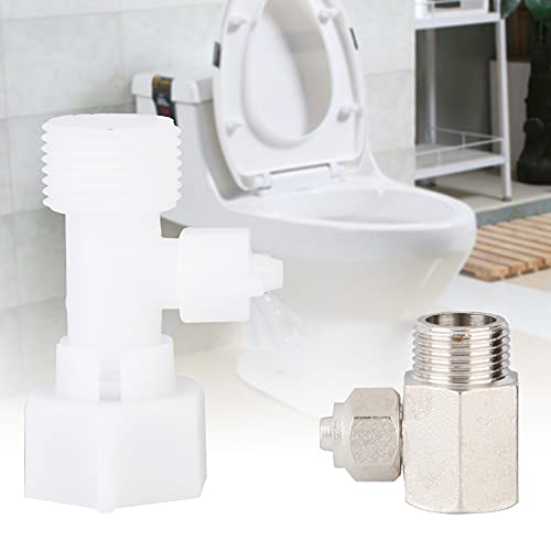 Non - Electric Bidet Toilet Attachment | Hot & Cold Water Temperature Control | 5 Pressure Modes for Personal/Feminine Care | Easy Tool - Less Install
