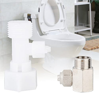 Non - Electric Bidet Toilet Attachment | Hot & Cold Water Temperature Control | 5 Pressure Modes for Personal/Feminine Care | Easy Tool - Less Install