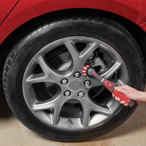 Rubbermaid Reveal Power Scrubber Attachable Scouring & XL Brush Head, for Cordless Electric Battery Powered Scrub Brush, Ideal for Kitchen/Stovetop/Dish/Silverware/Utensils/Appliances - size: 2 Pieces, style: Dual Head Combo