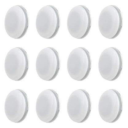 12 PCS Shower Curtain Weights Magnetic Curtain Magnets | Heavy Duty Shower Curtain Weights Help Keep Curtain Liners in Place, Also Suitable for Drapery, Flags and Tablecloths