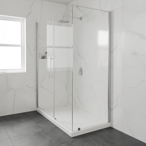 OVE Decors 60x32" Shower Base, White - size: 60 x 32, style: Side Drain