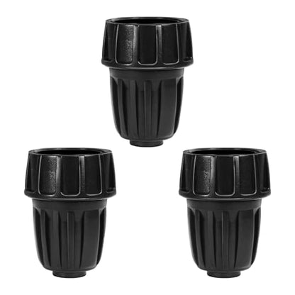 Hose To 1/2 Inch Irrigation Tubing Adapter, 3 Pack Faucet Garden Hose Adapter 3/4" To 1/2" Drip Tube 3/4 Inch FHT To 1/2 Inch Drip Adapter Fittings for Garden Irrigation System - size: 3/4" to 1/2" Faucet Adapter
