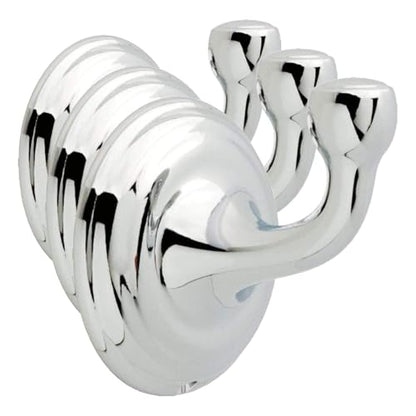 DELTA 70035 Windemere Towel Hook, Chrome (Pack of 3) - size: (Pack of 3)