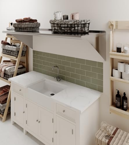 AmGood 24 in. x 60 in. Stainless Steel Wall Shelf | NSF | Metal Shelving | Garage, Laundry, Storage, Utility Room | Restaurant, Commercial Kitchen - size: 24 in. x 60 in.