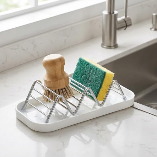 2 pcs Shampoo Bar Holder, Self Draining Soap Dish, Bar Soap Holder for Shower, Kitsch Shampoo Bar Holder, Soap Holder with Drainage Basin, 2-Piece Bathroom Organizer Set