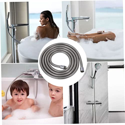 Extra Long Stainless Steel Shower Hose – Hand Shower Tube Replacement for Bathroom, Flexible & Rust-Proof