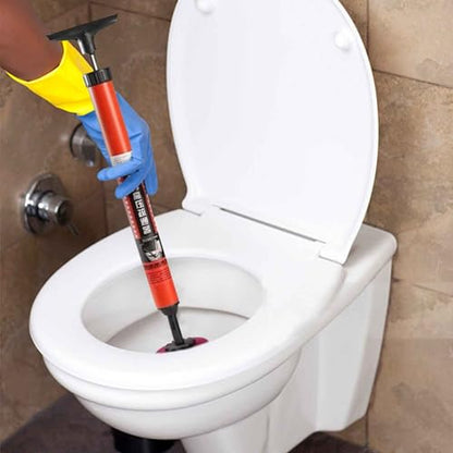 High Pressure Toilet Unblock a Shot, 2025 Upgrade Toilet Plunger Kit, High Pressure Shot Toilet Pipe Plunger Air Drain Clog Remover Tool for Bathroom Kitchen (2 PCS) - color: 2 PCS