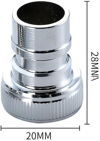 Universal Faucet Adapter Kit with Snap-On Design | 15/16?27 Male to 55/64?27 Female Thread Converter for Portable Dishwasher/Sink Hose/Aerator