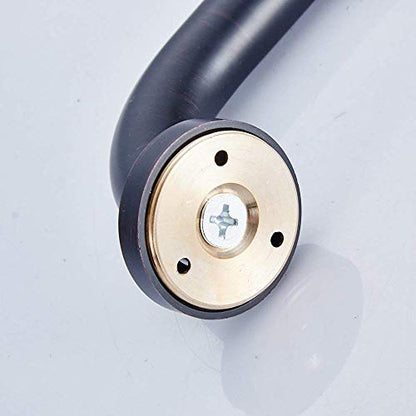 ELLO&ALLO Oil Rubbed Bronze Bathroom Shower Grab Bar, Home Care Bath Handrail (12 Inch) - color: Oil Rubbed Bronze, size: 12 Inch