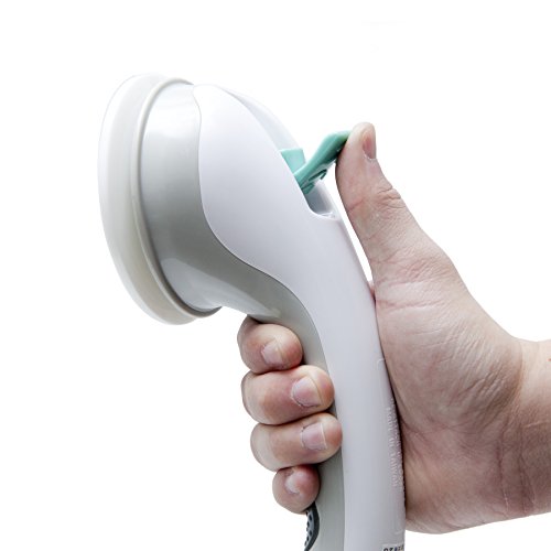 PCP Suction Grip Bathtub and Shower Safety Handle, White, 24 Inch - size: 24 Inch (Pack of 1)