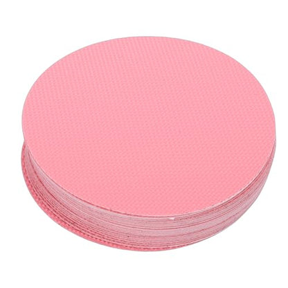 Fabater Anti Slip Shower Stickers, 24 Pcs Round Bathtub Non Slip Stickers for Tub & Shower Floor, Premium PEVA with Strong Adhesive for Pools and Stairs, Easy Apply (Pinky) - color: Pink