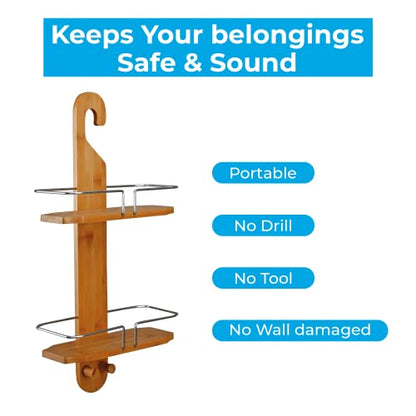 Blue Canyon Bambus II Shower Caddy