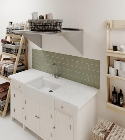 AmGood 24 in. x 36 in. Stainless Steel Wall Shelf | NSF | Metal Shelving | Garage, Laundry, Storage, Utility Room | Restaurant, Commercial Kitchen - size: 24 in. x 36 in.