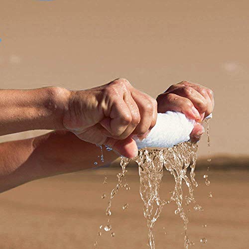Simpli-Magic 79078 Cotton Washcloths, Pack of 24, 12” x 12”, White - color: White