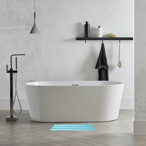24pcs Peva Non-Slip Adhesive Strips for Bathtub and Shower Floors, Resistant to Peeling or Deformation, Easy to Clean Safety Tape for Kitchen and Bath Tub