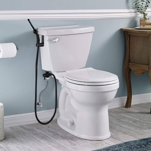 BARROCK Bidet Sprayer for Existing Toilet, Advanced Handheld Ergonomic Jet Spray Set with Precision Water Pressure Control for Muslim Shower/Feminine Hygiene/Pet Cleaning, Matte Black - color: Matte Black