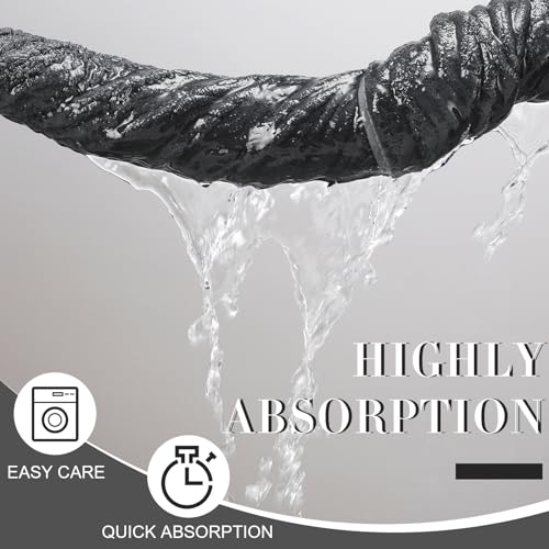 SmoothNovelty 2 Pcs Oversized Bath Towels 40 x 80 Inch, Extra Large Bath Sheets Microfiber Lightweight & Quick Dry, Jumbo Shower Towels for Adults Beach, Gym, Pool, Spa, Travel (Dark Gray) - color: Dark Gray