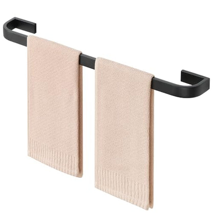 Alise Towel Bar for Bathroom,Black Towel Holder 24'' Towel Racks for Bathroom Wall Mount,SUS304 Stainless Steel Towel Rail Towel Hanger for Walls