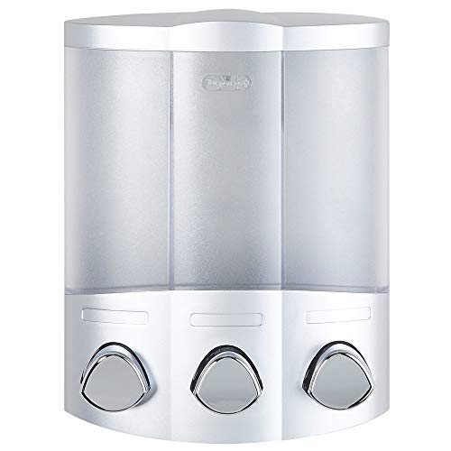 Better Living Products 76334-1, 3-Chamber, Satin Silver (Pack of 2) - color: Satin Silver, size: 3-Chamber (Pack of 2)