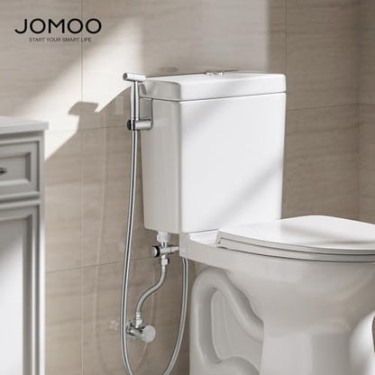 JOMOO Bidet Sprayer for Toilet, 304 Stainless Steel Handheld Bidet Sprayer for Toilet with 47" Bidet Hose, Adjustable Water Pressure Jet Spray for Toilet & Shattaf for Personal Hygiene, Cloth Diaper