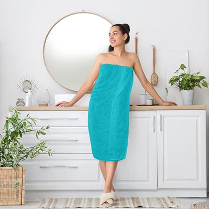 Utopia Towels Jumbo Bath Sheets, 2 Pack, 35x70 in, 600 GSM Cotton, Turquoise - color: Turquoise, size: 2 Piece Bath Sheet