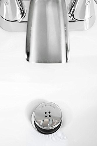TubShroom and SinkShroom Drain Protectors Hair Catchers for Bathtubs and Sinks, Chrome - color: Chrome