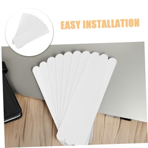 PRETYZOOM 36Pcs Non Slip Bathtub Grip Strips Transparent Adhesive Decals for Shower Tub Stairs Easy to Apply Remove Peva Material for Bathing