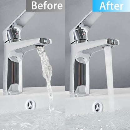12 PCS Faucet Aerator Set, M16.5, M18.5, M21.5, M24, Kitchen & Bathroom Sink Aerator Replacement with Key Removal Wrench Tool - style: 16.5MM+18.5MM+21.5MM+24MM
