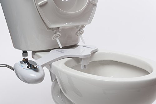 Gleason Fresh Water Bidet Toilet Attachment Self Cleaning Front and Rear Wash Non Electric