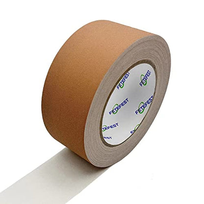 Gaffers Tape Brown Heavy Duty, 2" by 30 Yards, Professional Grade Gaffer Tape, Non-Reflective, No Residue, Hand Tear, Self-Adhesive, Multiple Purposes (Brown 2 inches x 30 Yards) - color: 2" Brown (1 Roll)