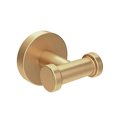 Symmons 353DRH-BBZ Dia Wall-Mounted Double Robe Hook in Brushed Bronze, One Size - color: Brushed Bronze