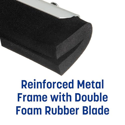 Carlisle FoodService Products 36631800 Straight Plated/Black Double Foam, with Rubber - size: 18 Inches