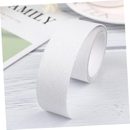 3Rolls Transparent Peva Bathtub Stickers of Slip Decals for Tub Use Self Adhesive Non Slip Stickers for Slippery Surfaces Bathroom Easy to Apply